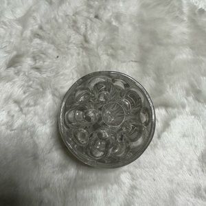 Flower Frog Vintage Floral Stem Holder 11 holes2 1/2” X 1” Clear Glass Heavy